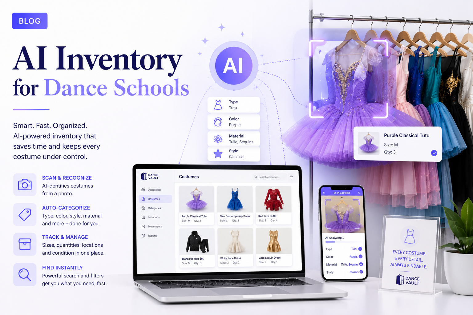 AI Inventory for Dance Schools